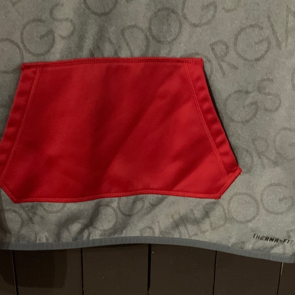 Nike Red and Gray Georgia Hoodie - Picture 2 of 4